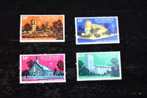 ST VINCENT CHRISTMAS 1979 S 475-478 MNH - Foto 1 di 3