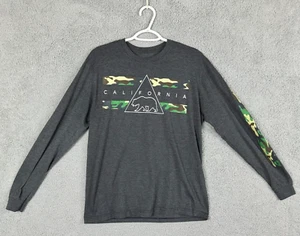 Urban Pipeline t shirt adult medium gray army camo long sleeve crew neck cotton - Picture 1 of 9