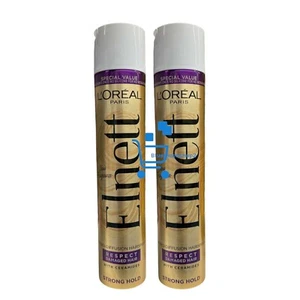 2 x 300ml L'oreal Elnett Damaged Hair Hairspray Strong Hold - Picture 1 of 1