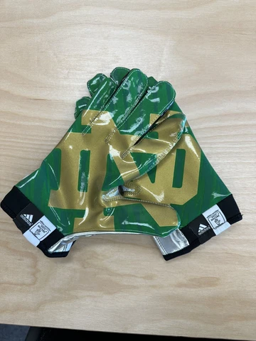 NOTRE DAME FOOTBALL ADIDAS TEAM ISSUED 2013 green nd Cover