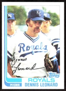 1982 716B Topps Dennis Leonard Kansas City Royals #495 - Picture 1 of 2
