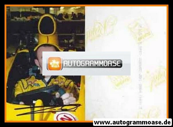Autogramm Formel 1 | Bas LEINDERS | 2004 Foto (Cockpit Jordan ohne Helm) - Bild 1 von 1