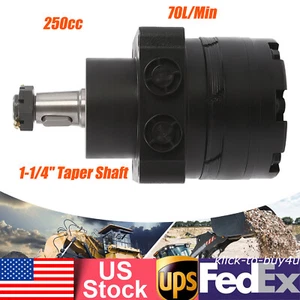 Motore ruota idraulica 250CC 290RPM 4 fori flangia per HGM-15E-3138 17,5 kW - Foto 1 di 10
