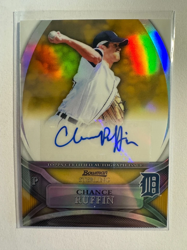 K244,848 - 2010 Bowman Sterling Prospect Auto Gold #CR Chance Ruffin #/50 - Image 1 of 1