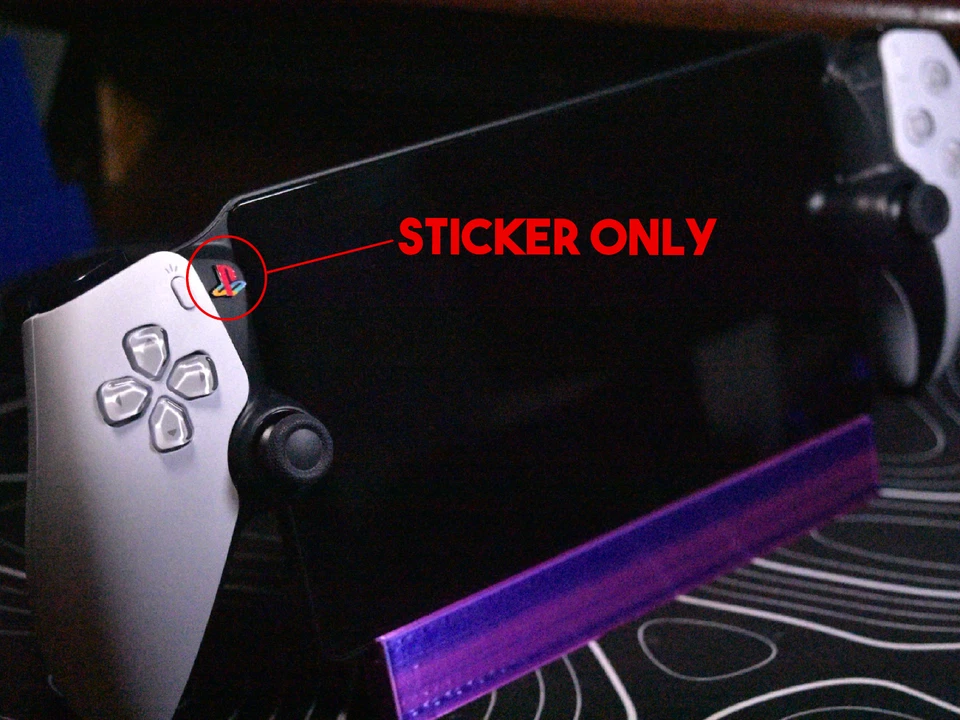 Adesivo de botão Home PlayStation Portal PS5 PS logotipo PS - Imagem 1 de 3