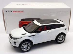 GT Autos 1/18 Scale Model Car RN141280 - 2011 Range Rover Evoque - White - Picture 1 of 11
