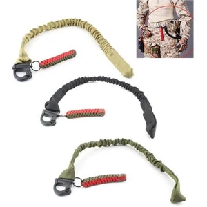 Tactical Quick Release Rifle Sling Climbing Waist Safety Breakaway Rope - Picture 1 of 15