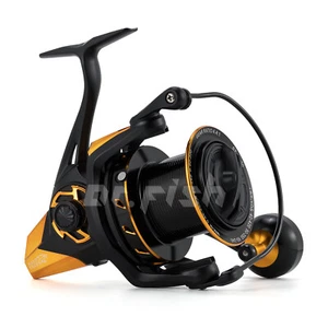 Carretes giratorios de pesca de surf de metal completo 13+1BB 52 LB arrastre máximo arrastre en alta mar - Imagen 1 de 10