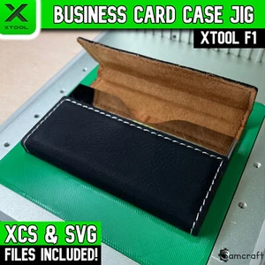 xTool F1 Business Card Case Jig, Laser Jig, xTool Laser Jig, Laser Template - Picture 1 of 11