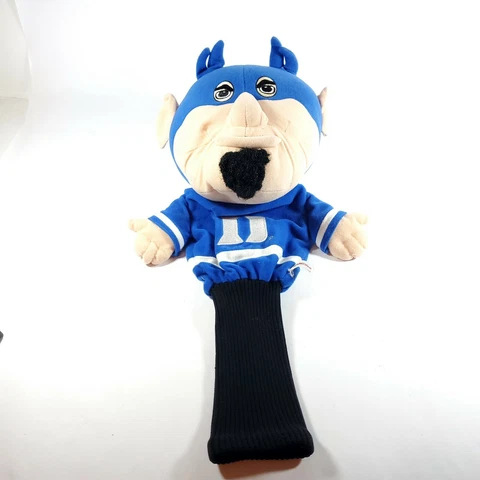 Duke University Blue Devils Sock Hand Puppet Blue White NCAA Plush Datrek Cover