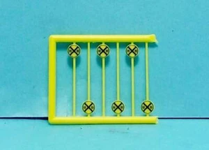 N Gauge Tichy Train Group Scenery Accessories 6 Pcs Crossing Warning (Modern) 5N - Picture 1 of 1