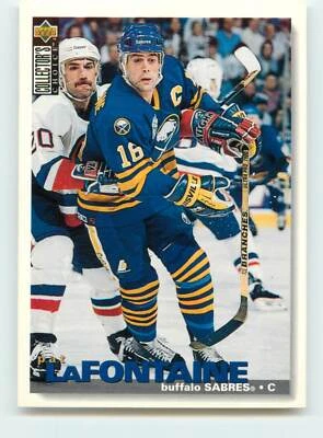 1995 Collector's Choice #157 Pat LaFontaine  Buffalo Sabres - Image 1 of 2