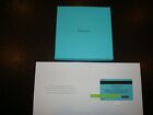 One (1) NEW, UNUSED, $200 Value Tiffany & Co. Gift Card For Sale