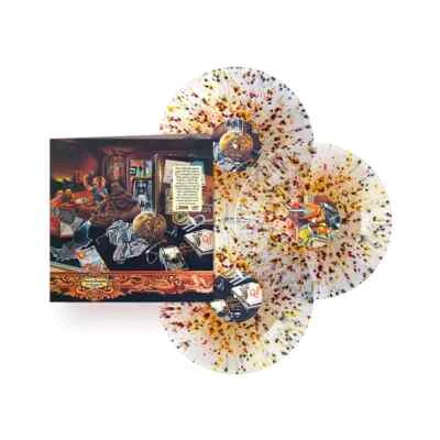 FRANK ZAPPA, Over-Nite Sensation Deluxe 180G Clear Splatter VINYL 3LP + Poster - Image 1 of 2