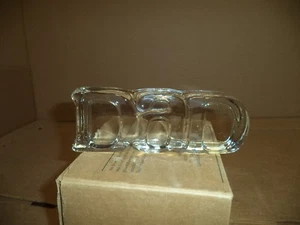 Avon "Dad"  Paperweight Made by Fostoria Glass Company Early 1980's - Picture 1 of 1