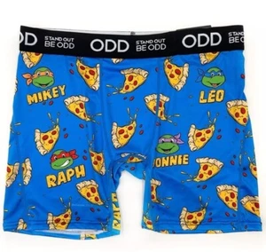 STACA SER EXTRAÑO - "PIZZA TORTUGAS NINJA" ~ CALZONCILLO BOXER HOMBRE TALLA GRANDE - Imagen 1 de 3