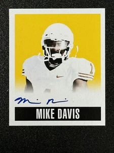 2014 Leaf Originals Football #MD1 Mike Davis #/99 ON CARD Auto Texas Long Horns - Picture 1 of 2