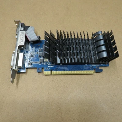 ASUS NVIDIA GeForce 210 1GB Video Graphics Card EN210 Silent DVI VGA HDMI PCIe - Image 1 of 4