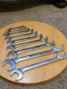 Snap-on Tools USA Vs 10pc 4 Way Open End Wrench Set - Picture 1 of 19