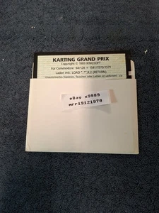 Karting Grand Prix 1989 Kingsoft Commodore 64 C64 Original Loose Disk Game - Bild 1 von 6