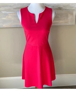 Abito donna The Limited taglia small rosa fucsia vibrante aderente e svasato -leggi - Foto 1 di 9