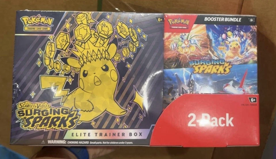 Costco Pack ETB + Bundle Surging Sparks - Image 1 of 1