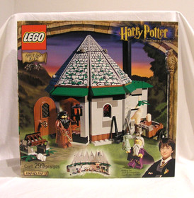 Vintage 2001 Harry Potter Hagrid&rsquo;s Hut Lego 4707 299 Pieces Sealed New NIB