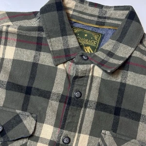 Camisa Leñador Anchorage Expedition Para Hombre Franela a Cuadros Talla Grande - Imagen 1 de 6