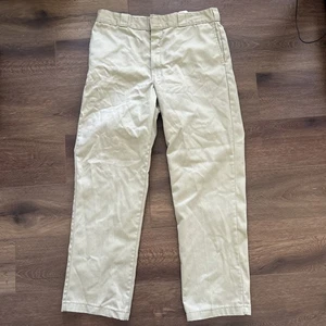 Dickies Original 874 Work Pants Men's 38x32 Tan Beige Khaki Workwear Traditional - Picture 1 of 11