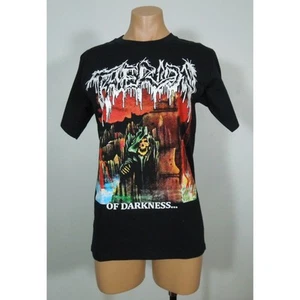 THERION Of Darkness S SMALL T-Shirt Black Band Logo - Picture 1 of 6
