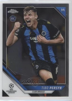 2021-22 Topps Chrome UCL Tibo Persyn #40 Rookie RC - Image 1 of 2