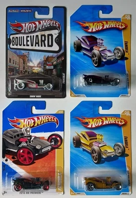Lot of 4 2010-11 Hot Wheels New Models &  Boulevard Fangula # 8/52 - Image 1 of 4