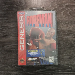 Sega Genesis George Foreman for real Brand New Sealed in original shrink warp.  - Picture 1 of 5