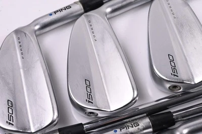 Ping i500 Irons / 5-PW+UW / Blue Dot / Regular Flex Ping AWT 2.0 Shafts - Image 1 of 4
