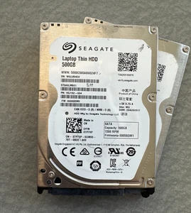 Seagate ST500LM021-1KJ152 500GB SATA 2.5" Laptop Thin Hard Drive HDD - Picture 1 of 3