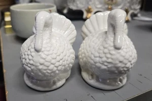 Ceramic Salt And Pepper - Turkey Shakers - Picture 1 of 5