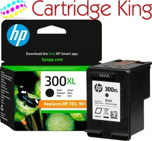 HP 300XL High Yield Black Original Ink Cartridge - CC641EE Past Best Expiry Date - Afbeelding 1 van 10