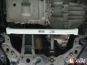 Ultra Racing 2 Points Front Lower Bar Brace For MAZDA 3 SPEED MPS MZR 2010-2013 - Picture 1 of 11