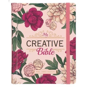 KJV Holy Bible, My Creative Bible, Faux Leather Hardcover - Ribbon Marker, King - Picture 1 of 7