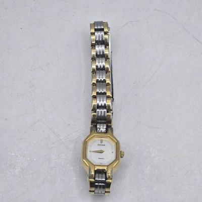 复古 Pulsar 女士手表 16 毫米双色不锈钢表链 Y150-5B70 — 第 1/4 张图片