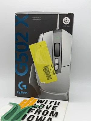 Logitech G502 X Wired Gaming Mouse - LIGHTFORCE Hybrid *FOR PARTS* - Image 1 of 4