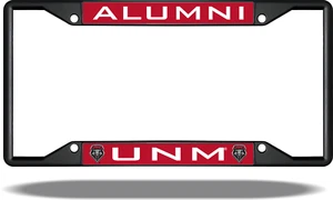 Marco de placa negra de UNM EX ALUMNOS de Nuevo México - Imagen 1 de 1