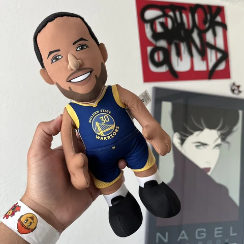 Steph Curry, NBA Golden State Warriors x Bleacher Creatures 10" Plush - GOOD! Cover