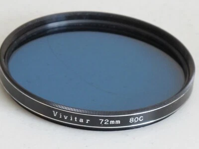 72mm Vivitar 80C Cooling Filter    E.    #72-futt - Image 1 of 2