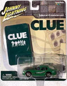 JOHNNY LIGHTNING (CLUE) “MR. GREEN" 1999 DODGE VIPER WHITE LIGHTNING - Picture 1 of 2
