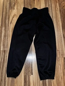 Pantaloni da baseball NERI ragazzi ragazze unisex giovani piccoli Augusta abbigliamento sportivo NUOVI - Foto 1 di 4
