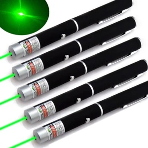 5pcs 9900 Miles Mini Small AAA Green Laser Pointer Visible Beam Lazer Pen 532nm - Picture 1 of 20