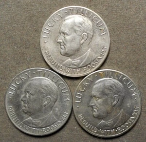 3 Political: Lucky Tillicum, Rebuild With Roosevelt (FDR) 1) NRA Consumer U.S - Picture 1 of 2