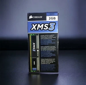 Corsair XMS3 2GB (1x2GB) RAM PC3-10600 DDR3-1333MHz SDRAM computer memory PC sti - Picture 1 of 6