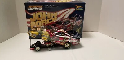 John Force Castrol GTX Start Up/ Norwalk Raceway ‘06 "NIGHT  UNDER FIRE" 1/24  - Image 1 of 4